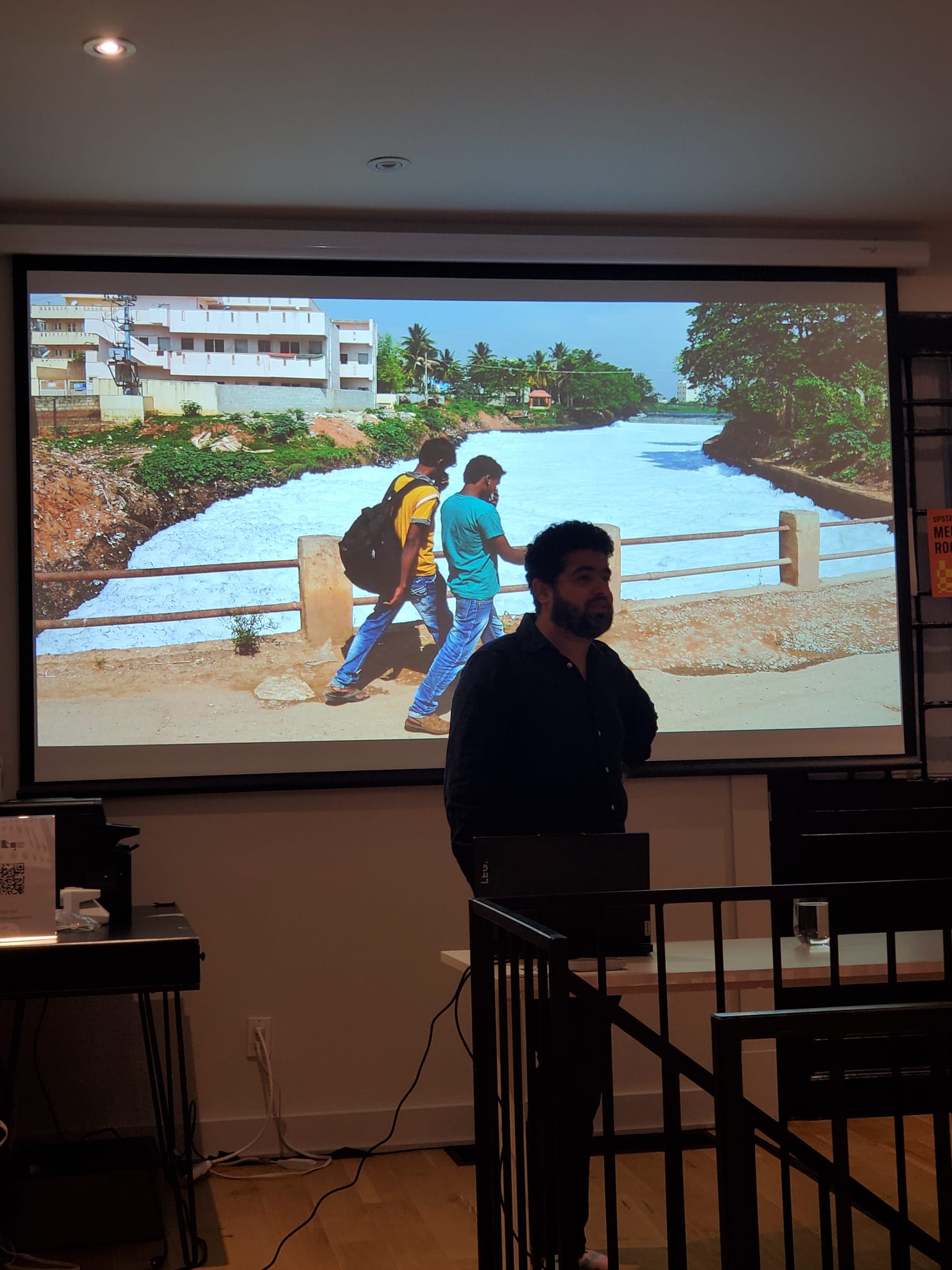 Discussing environmental impact